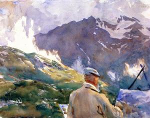 Artist_in_the_Simplon_John_Singer_Sargent