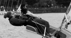 Spillane '15 racing for the Winsor team