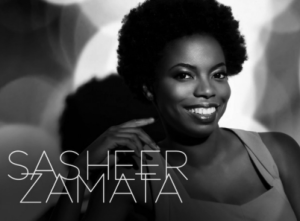 Sasheer Zamata in the opening credits of SNL